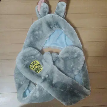 디즈니 팬캡 후드 부착 머플러 주디 주토피아