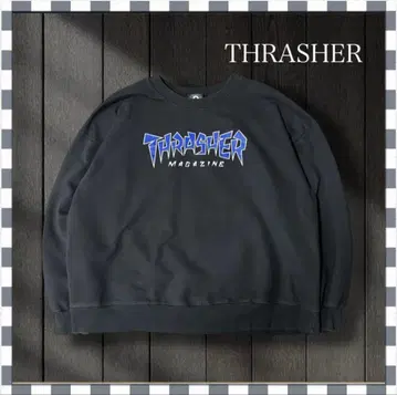 62/THRASHER 트레셔 브랜드 프린트 맨투맨 XL