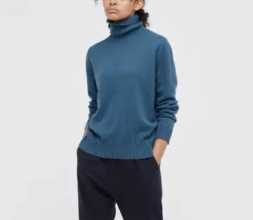 UNIQLO +J 캐시미어 터틀넥 스웨터 질 샌더