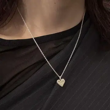 [ TEN. ] 하트 루피 목걸이 silver925 새상품 정품
