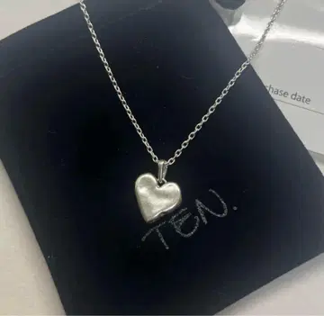 [ TEN. ] 하트 루피 목걸이 silver925 새상품 정품