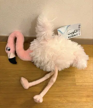 [ 오사카 간사이 엑스포 ] 쿠웨이트관 플라밍고 봉제 인형 새상품