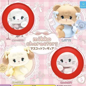 mikko characters 마스코트 피규어 2종류