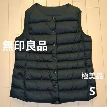무인양품 [ 컨디션 최상 ] 다운 베스트 네이비 여성용 경량 S