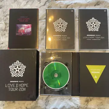 BIGBANG LOVE & HOPE TOUR 2011 DVD 세트