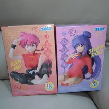 란마 1/2 쵸코노세 피규어 세트