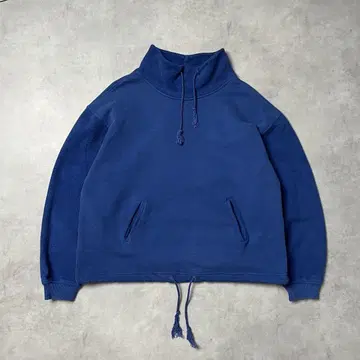 80s 90s OURS 액티브 웨어 하이넥 맨투맨
