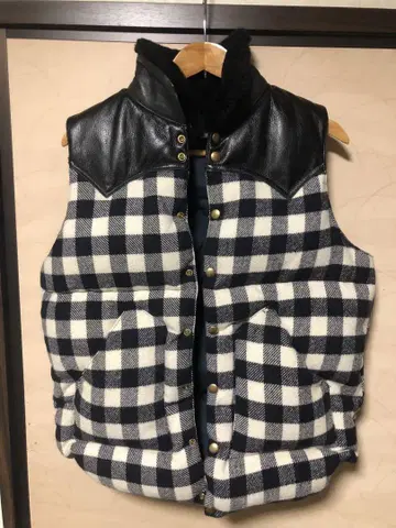 Guilty Parties 체크 무늬 베스트 사이즈 40 록키 마운틴