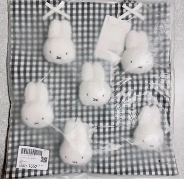merry jenny 깅엄 보들보들 miffy 토트백 블랙
