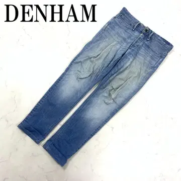 LA7037 덴함 코튼 데미지 데님 팬츠 블루 30/32