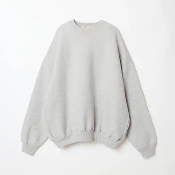 SHISHIKUI Brushed Crew / HEATHER GRAY