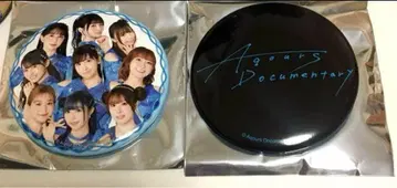 영화 Aqours documentary 캔뱃지 집합 로고 극장 굿즈