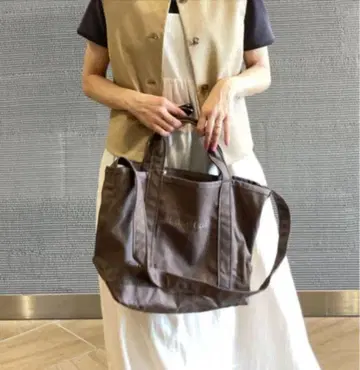 [ 별주 ] [ L.L.Bean ] 그로서리 토트백 M 모카 새상품