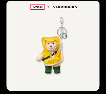 HUNTER + STARBUCKS 베어리스타 키링