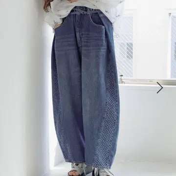 NKJ 2025SS]BELT BARREL DENIM 니코앤드 데님