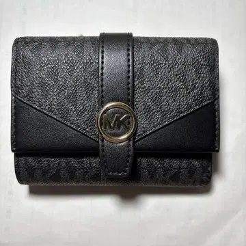 Michael Kors 블랙 3단 폴더형 지갑