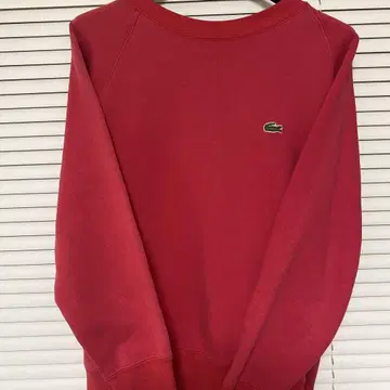 LACOSTE 레드 맨투맨 사이즈 4