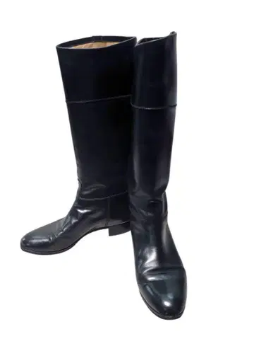 TANINO CRISCI 타니노 크리스치 롱 부츠 가죽 블랙 23cm
