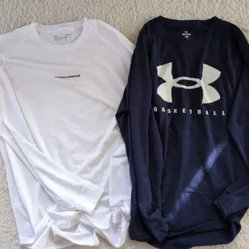 UNDER ARMOUR 긴팔 T셔츠 2색 세트