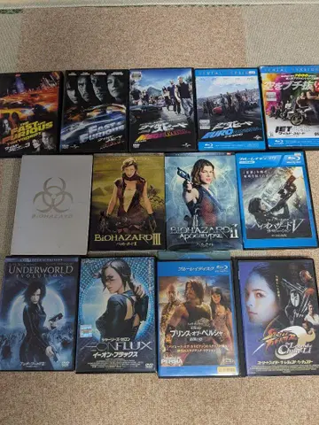 액션 영화 DVD 컬렉션