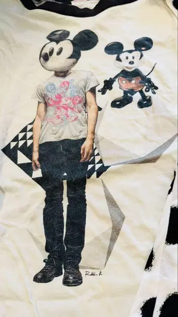 그레이하운드 미키 티셔츠 2장