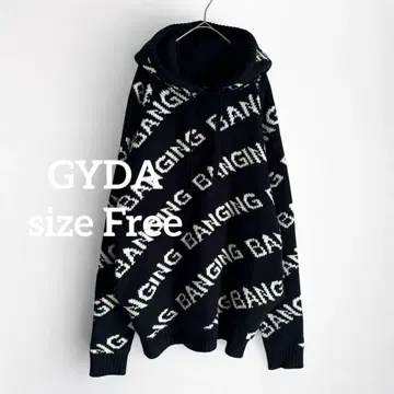 1488 GYDA 제이다 BANGING PATTERN 니트 후디