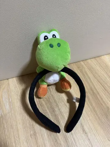 요시 머리띠 봉제 인형