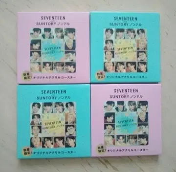 SEVENTEEN 오리지널 아크릴 코스터 전 2종 4개