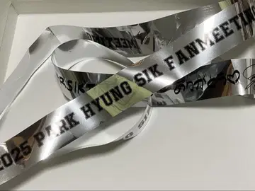 형식 팬미팅 은색 테이프 2025