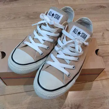 CONVERSE ALL STAR 베이지 스니커즈 23
