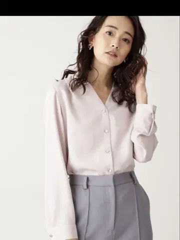 N 내추럴 뷰티 베이직 블라우스