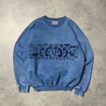 90s USA Hanes 맨투맨 그래픽