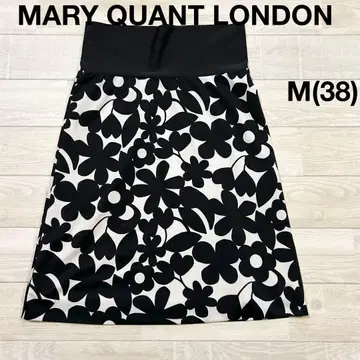 MARY QUANT 마리콴트 플라워 패턴 스커트 M(38) 새상품급