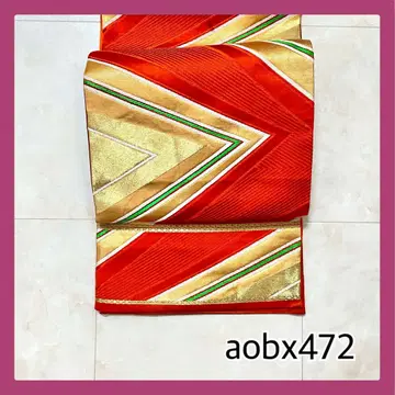 aobx472 알뜰한 후쿠로 오비 순수 실크