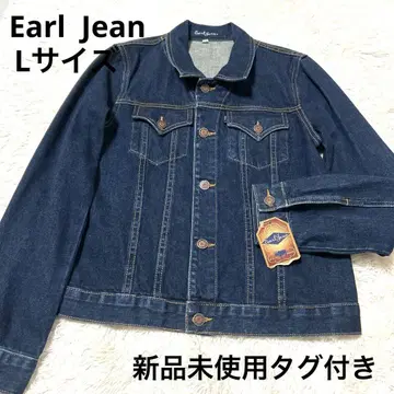 택 포함 미사용 새상품 Earl Jean G L 사이즈 다크 네이비