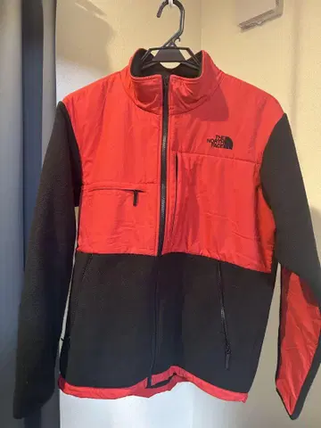 THE NORTH FACE 플리스 자켓 L 사이즈 레드/블랙