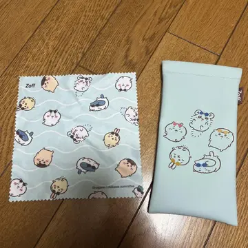 치이카와 안경 케이스 안경 닦이
