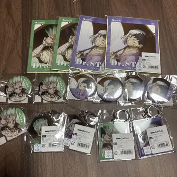Dr.STONE 센쿠 겐 DMM 캔뱃지 아크릴 키링