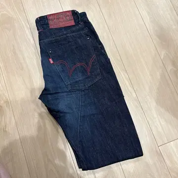 EDWIN 다크 블루 카고 데님 1