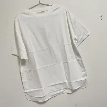 내추럴 뷰티 베이직 셔츠 밑단 도킹 풀오버