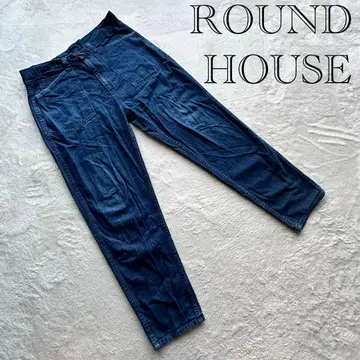 ROUND HOUSE USA제 [ M ] 데님 워크 팬츠 인디고 블루