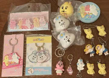 빤쮸토끼 닌포차무 키미마로 키링 마스코트 세트