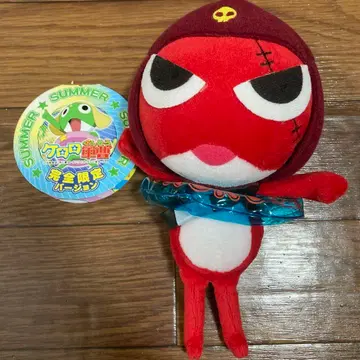 한정품 개구리 중사 케로로 기로로 소위 튜브 봉제 인형