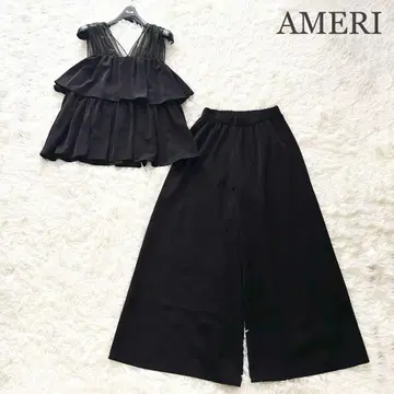 준리 님 아메리 TIERED FLARE ROMPERS 셋업
