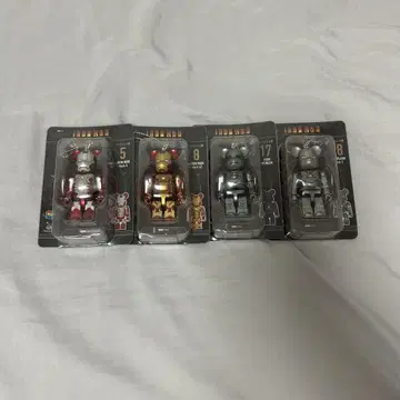 MARVEL Happy 복권 BE@RBRICK상 4체 세트 아이언맨