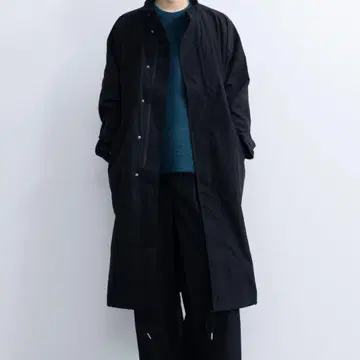 SINSS 시 M-65 오버 사이즈 모즈 코트 택 포함 발수 가공
