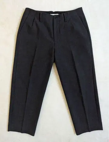 STILL BY HAND W 크로스 울 테이퍼드 팬츠 size 46