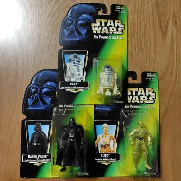 스타 워즈 베이직 피규어 다스 베이더 C-3PO R2-D2