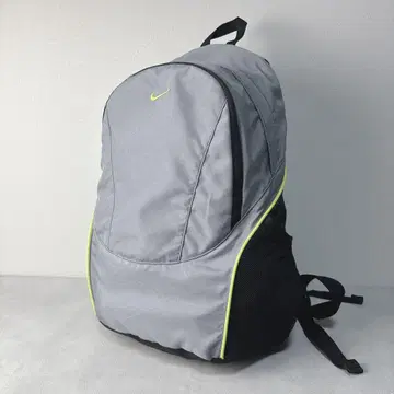 새상품급 NIKE 백팩 y2k 00s 그레이 형광색 나일론