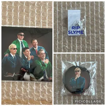 RIP SLYME 캔뱃지 (ILMARI) 키링 브로마이드 세트